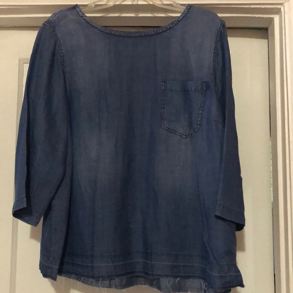 Chambray Top